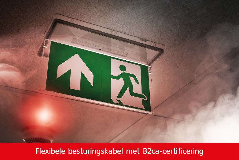 Flexibele veilige besturingskabel: HELUCONTROL