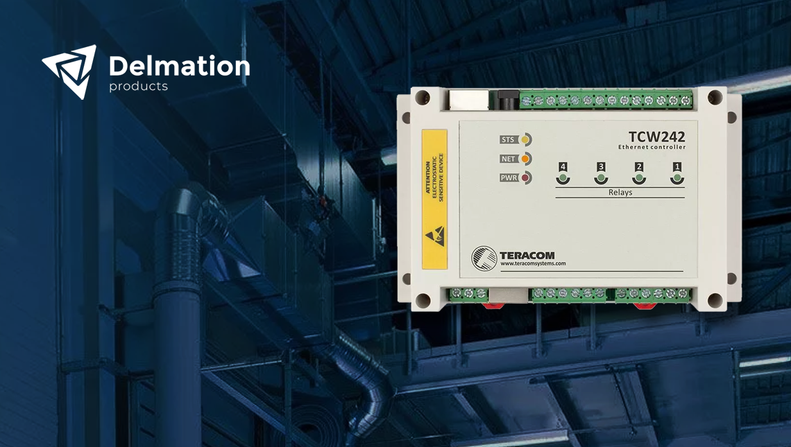 Teracoms TCW242: de nieuwe industrile IoT ethernetmodule