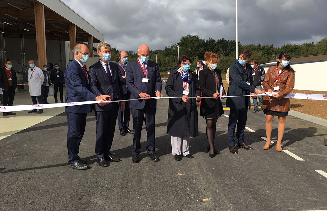 Saft opent nieuwe elektrolytfabriek in Poitiers (Frankrijk)