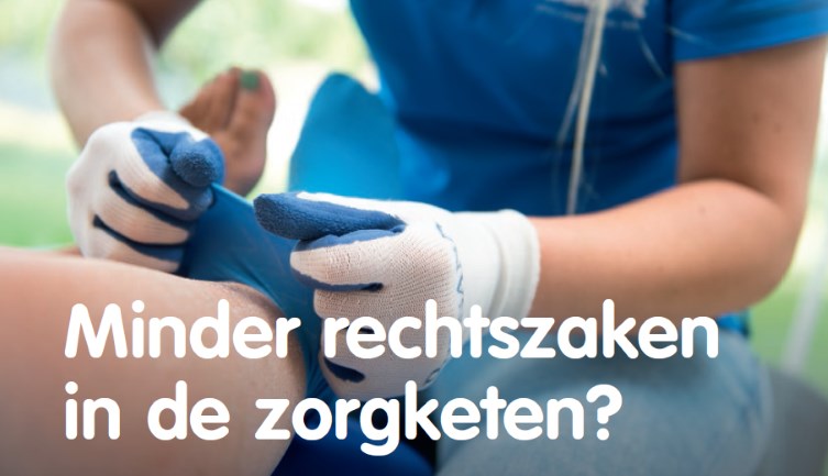 Minder rechtszaken in de zorgketen?