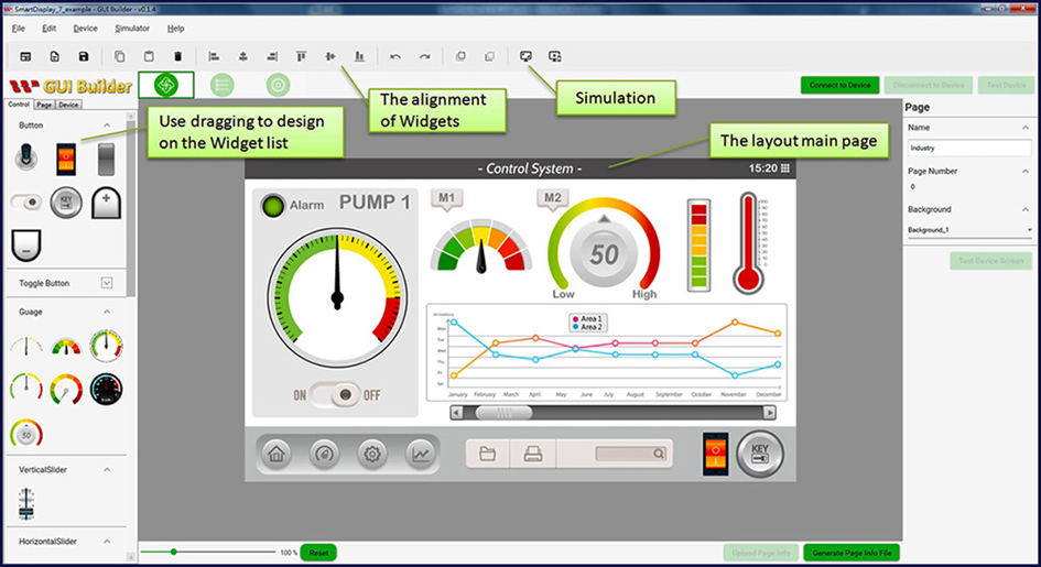 Smart Display GUI Builder Introduction