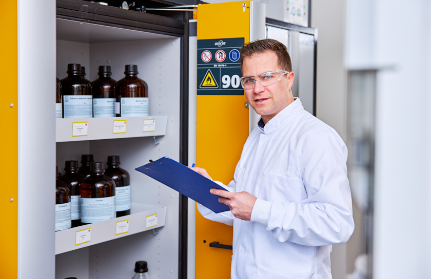 Goed voorbereide bhvers in het laboratorium