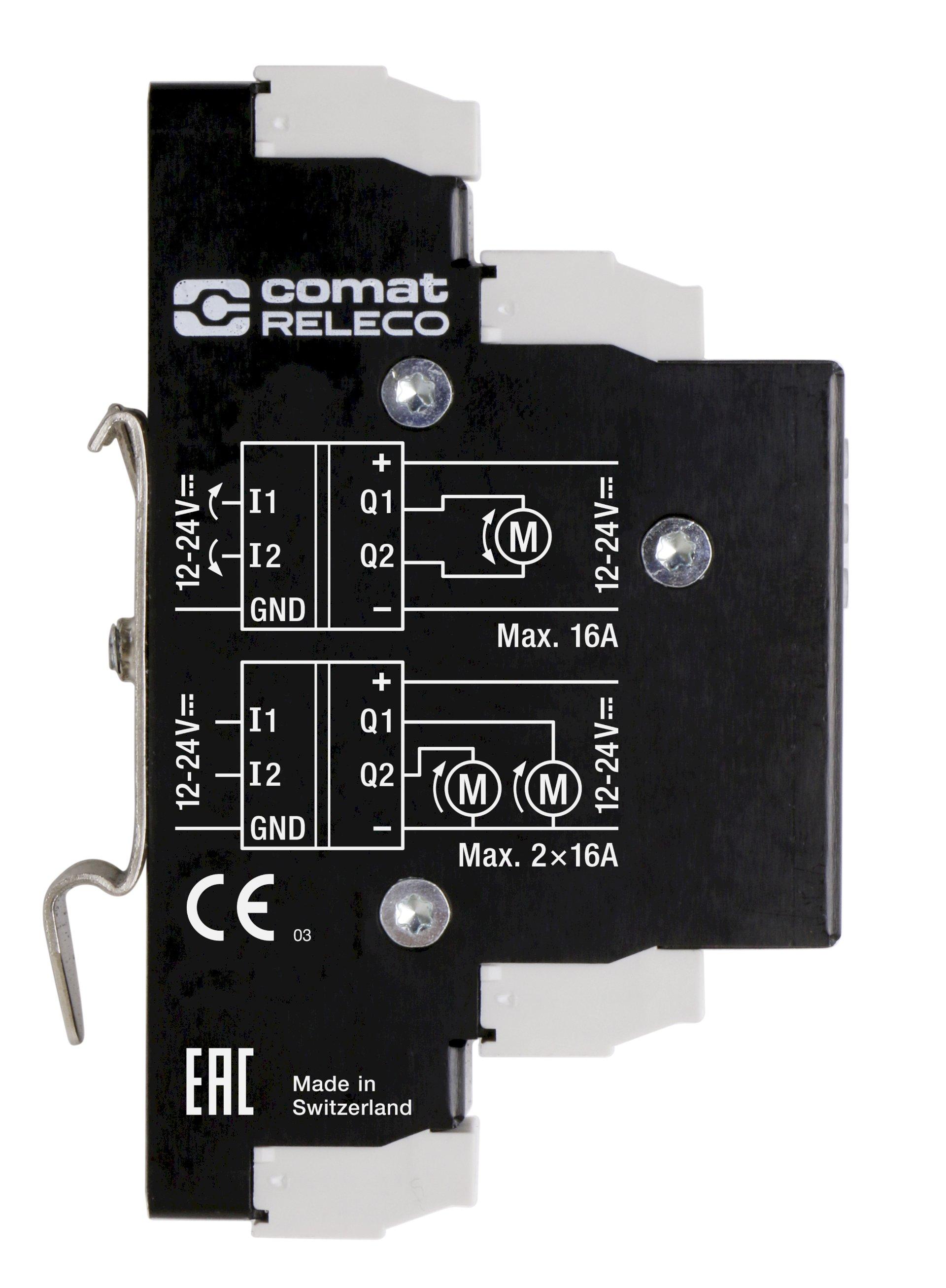 Softstarter met omkeerschakelaar voor DC motoren