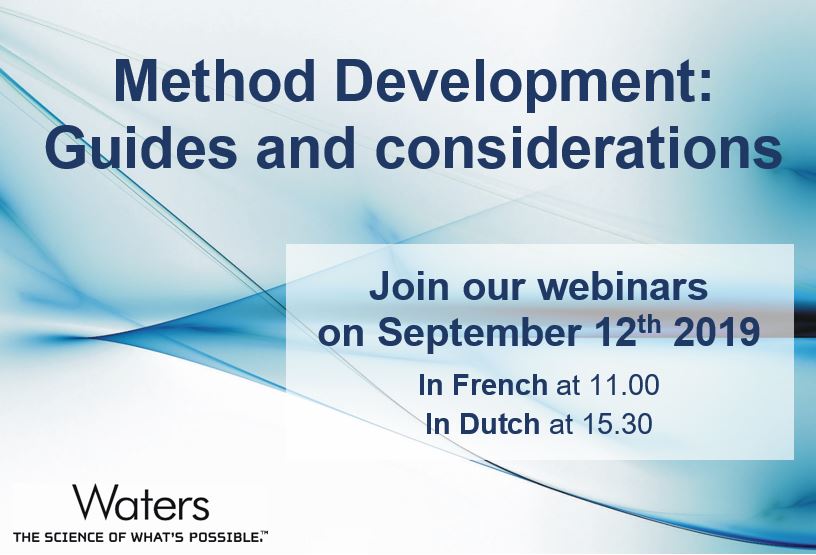 Webinar on Method Development