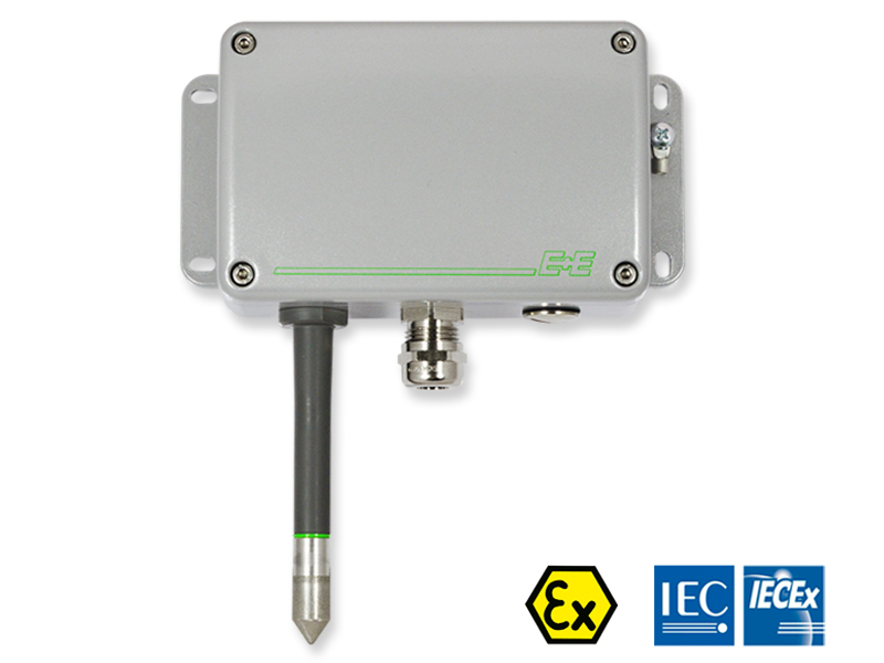 Intrinsiek veilige Relatieve vochtigheid en Temperatuur transmitter