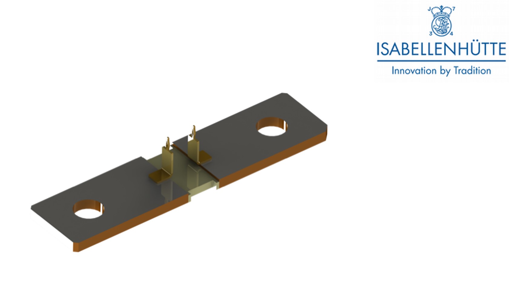 Isabellenhtte introduces BAV shunt with press-fit pins for EBM (electronic battery management)