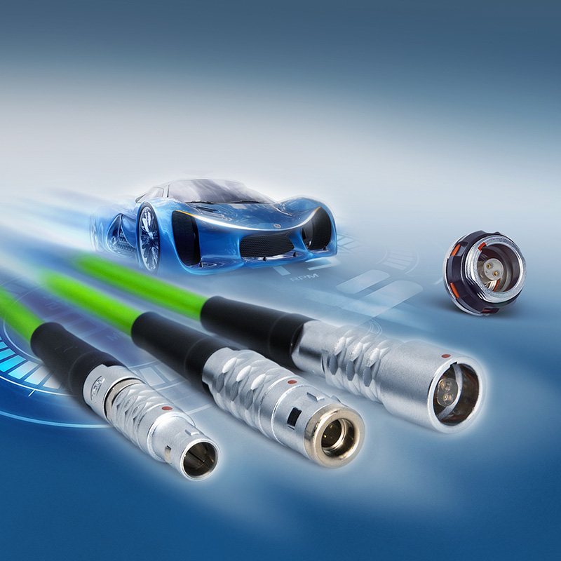 ODU MINI-SNAP connector voor SPE / Automotive Ethernet