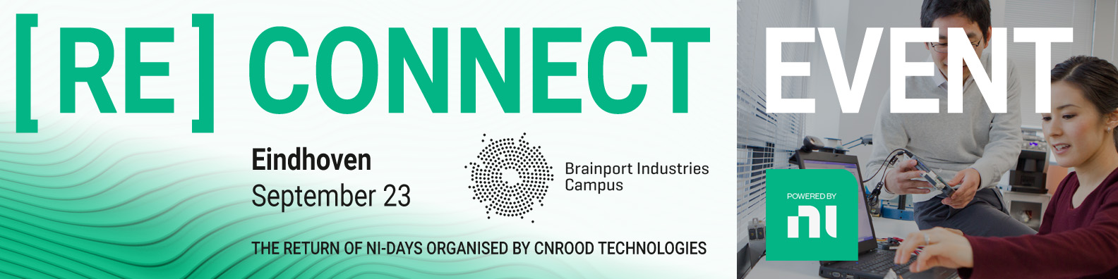 Welkom op [RE]CONNECT (NIDays) in Eindhoven op 23/9