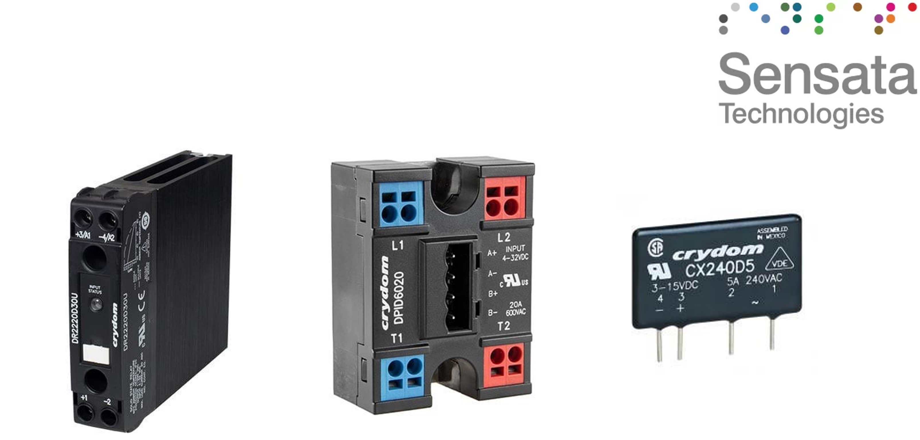 Nijkerk Electronics extends its Power Products portfolio with Solid State Relays from Sensata  Crydom