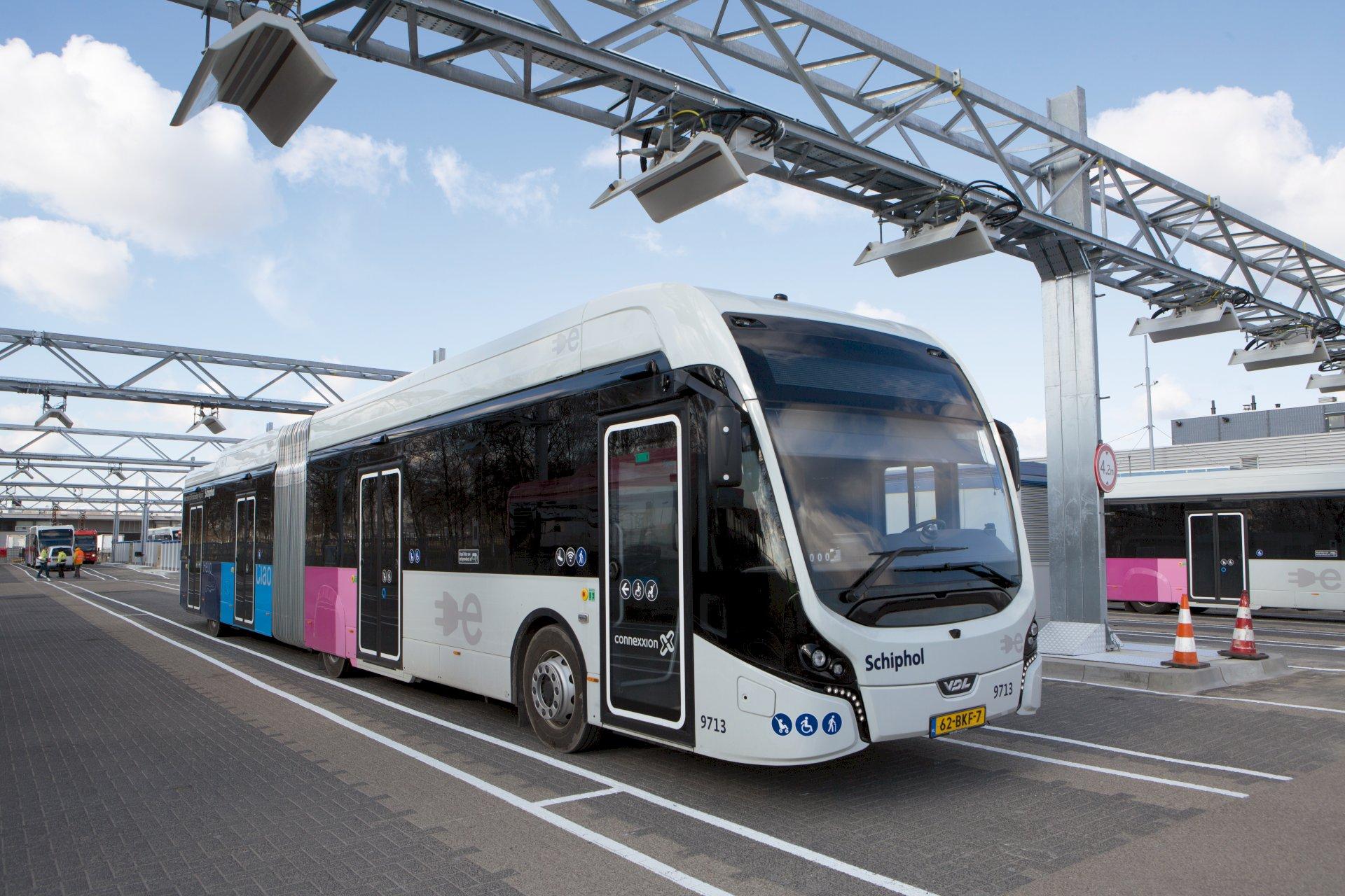 Snel opladen voor groene bussen