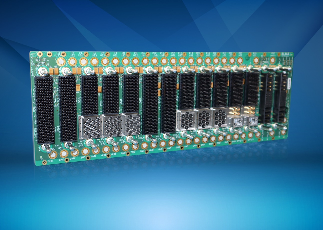 Nieuw VPX 3U 12 slots SOSA backplane