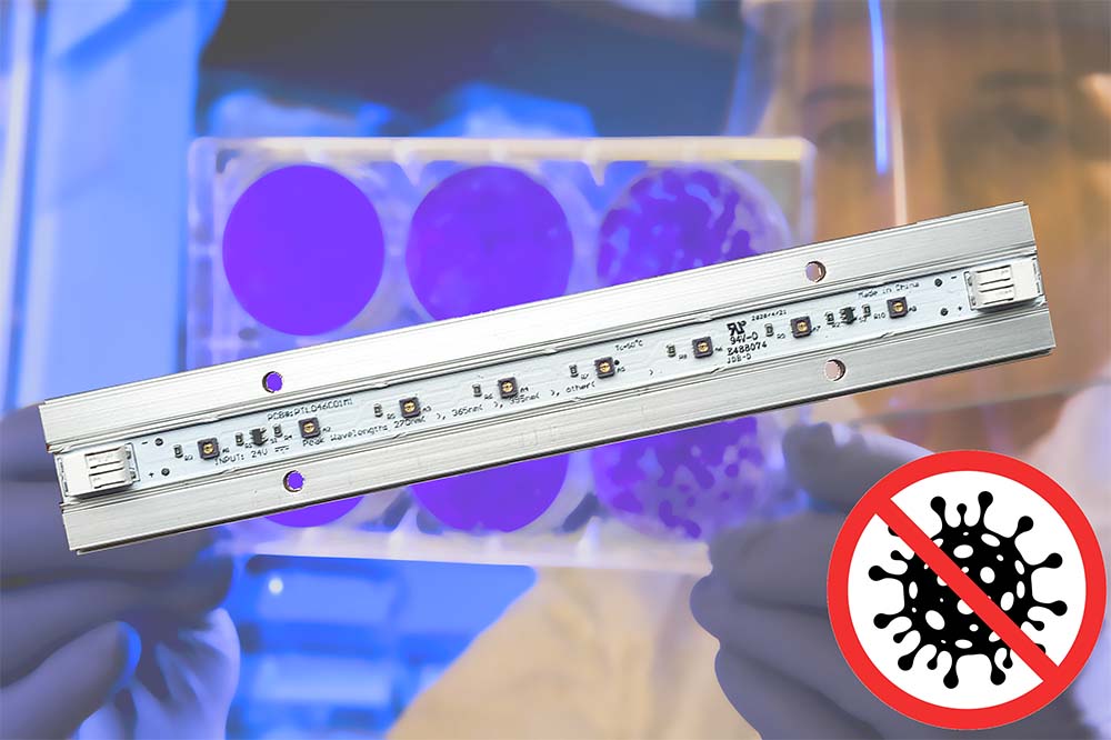 UV-C desinfecterende led modules