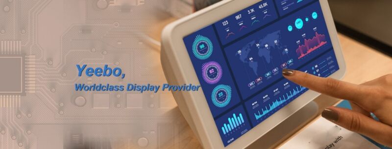 Een volledig assortiment IPS TFT's van Yeebo beschikbaar