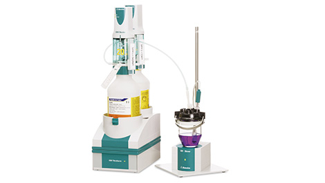 Thermometric titration  fast and highly accurate determination of metal organic compounds