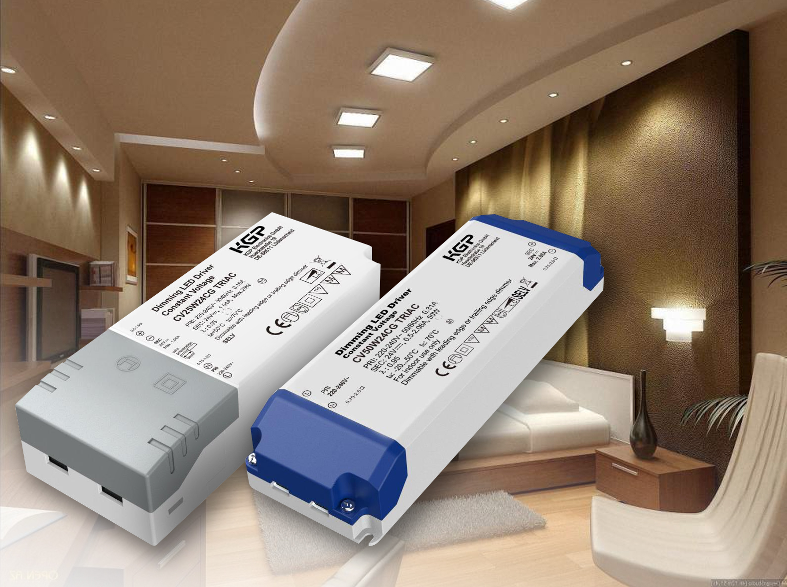 Triac dimbare 24V leddrivers