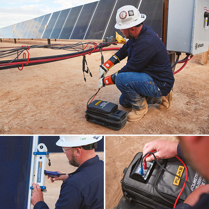 Fluke PVA-1500 testinstrument voor PV-installaties