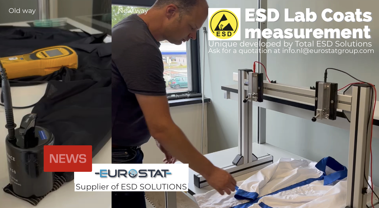 Meet instrument voor ESD kleding