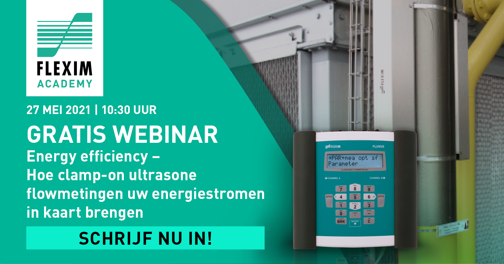 Energy Efficiency  Hoe clamp-on ultrasone flowmetingen uw energiestromen in kaart kunnen brengen