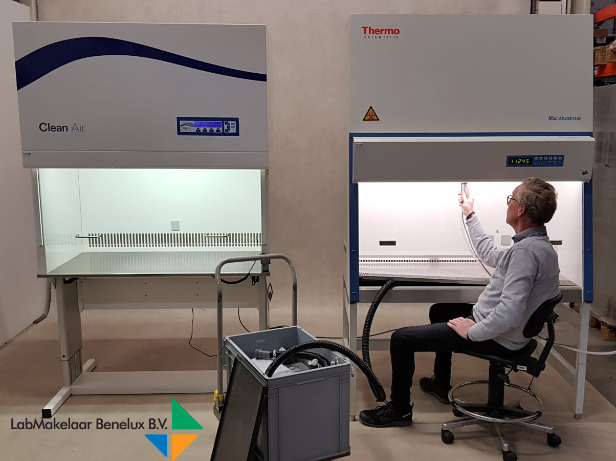 Quicktest voor veiligheidskasten bij LabMakelaar