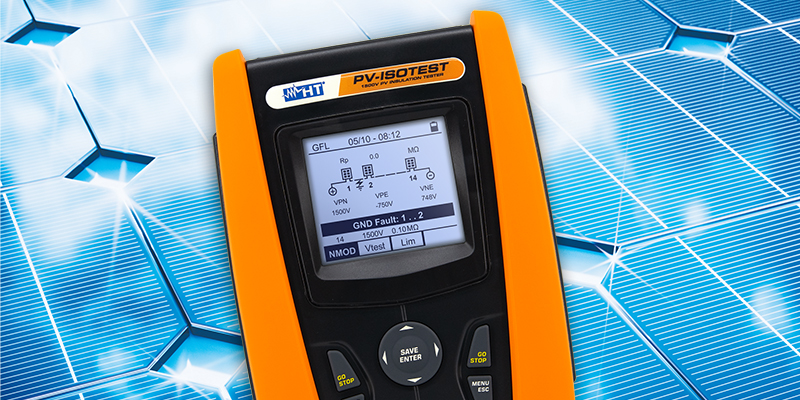 Elektro Lijn PV-Isotest isolatieweerstandtester voor PV-installaties