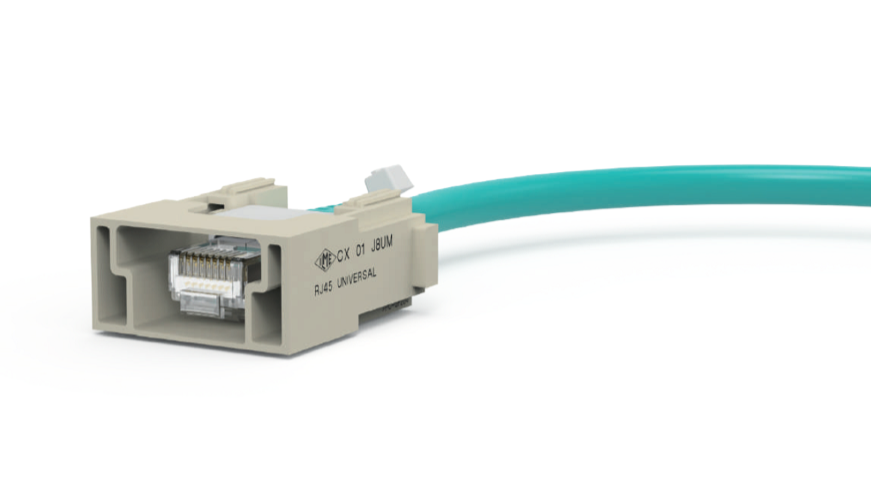 Modulaire module voor standaard RJ45 patchkabels