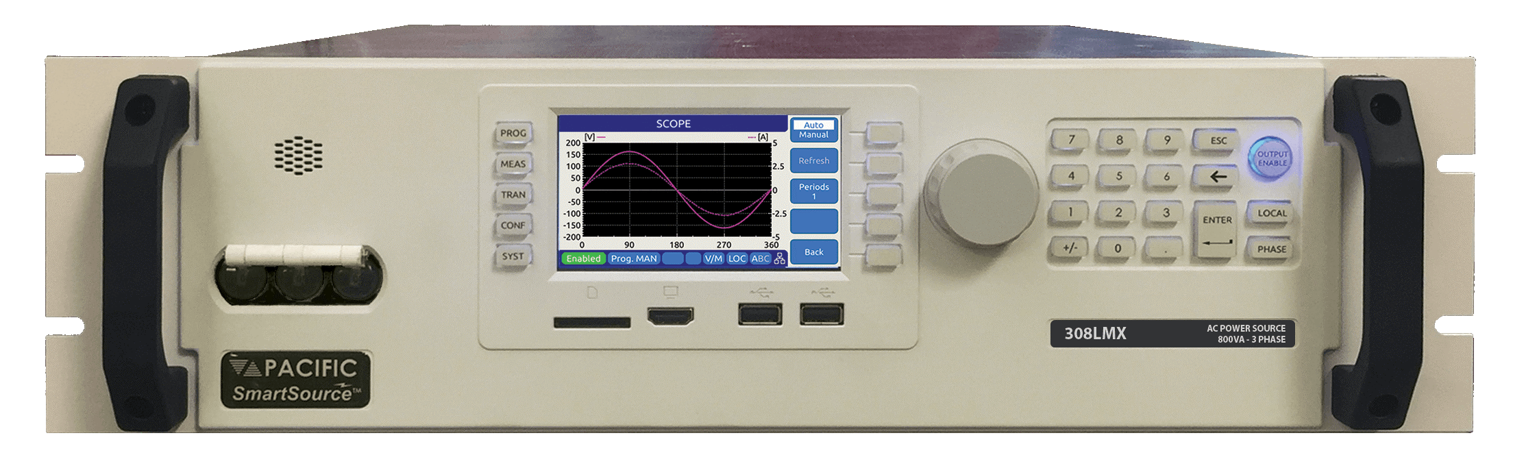 Pacific Power LMX High-End lineaire programmeerbare AC voedingen