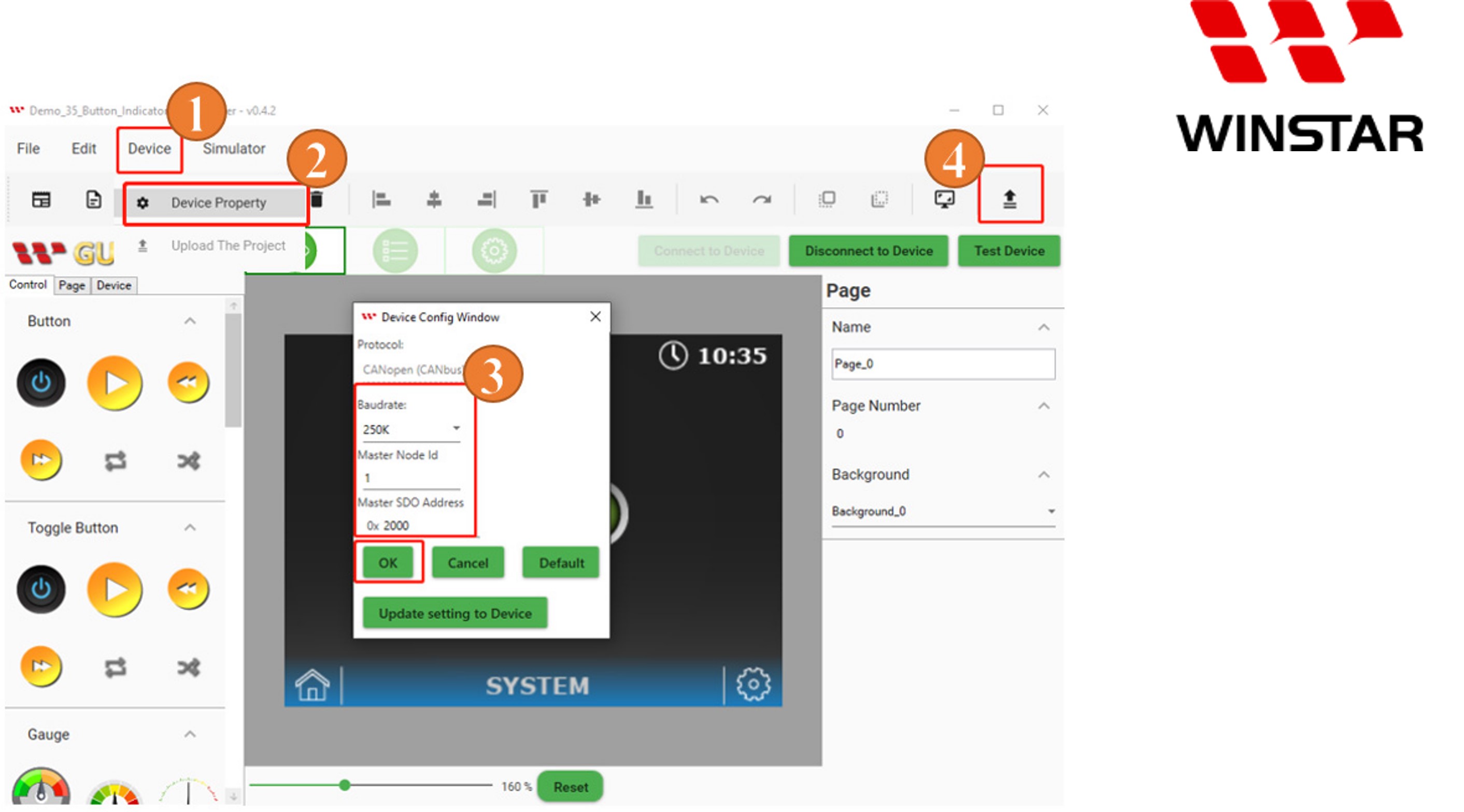 Winstar Tech Article: How does HOST communicate with SmartDisplay via CANopen