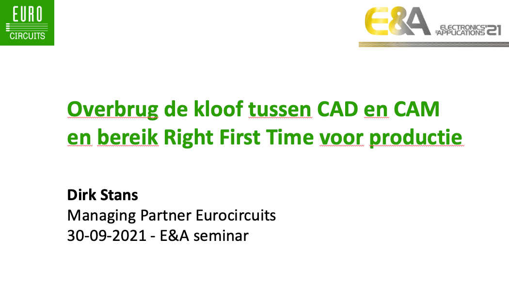 Overbrug de kloof tussen CAD en CAM en bereik Right First Time voor productie