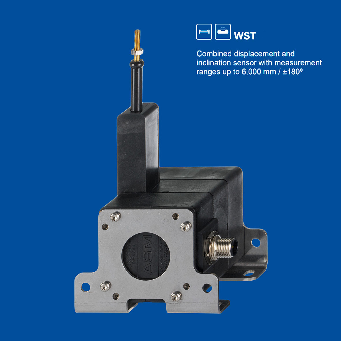 Verplaatsing- en hellingsensor posiwire WST-Serie