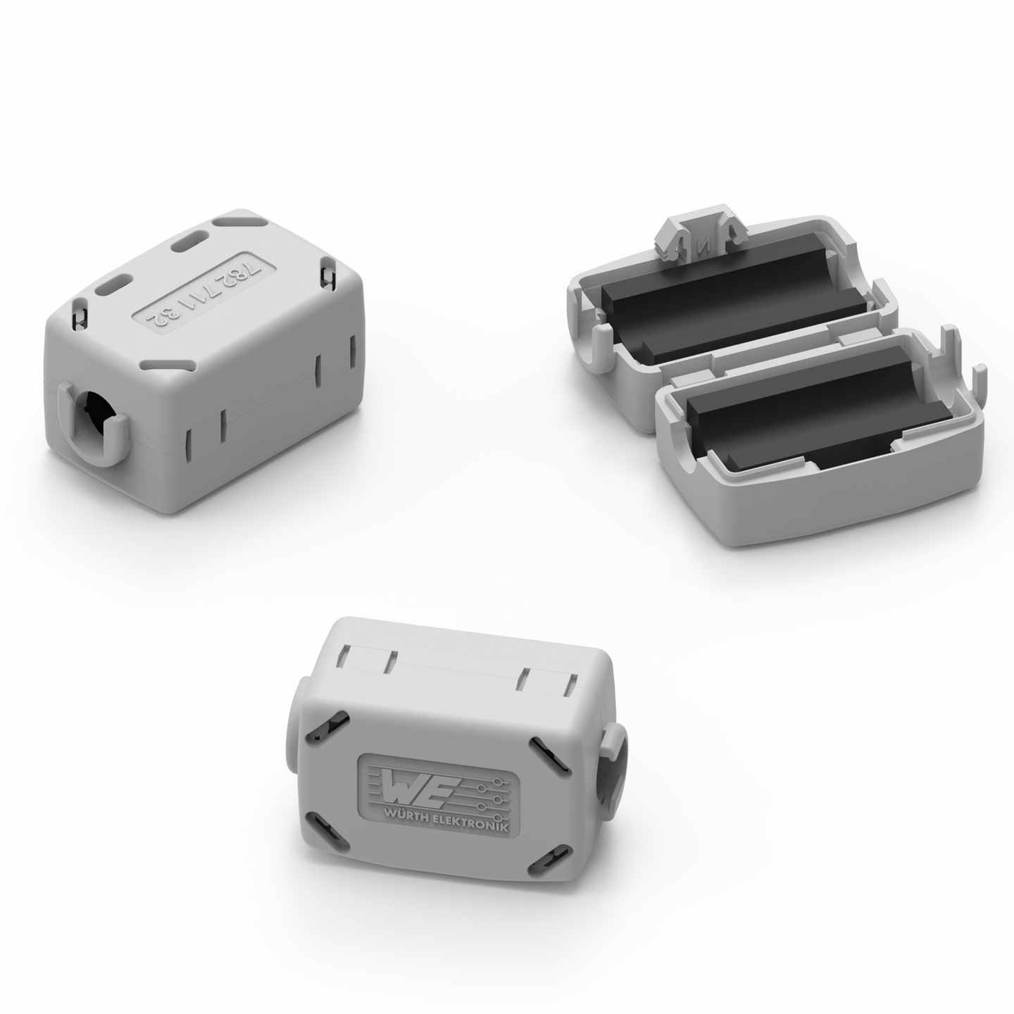 Wrth Elektronik offers WE-CAR-TEC snap ferrites