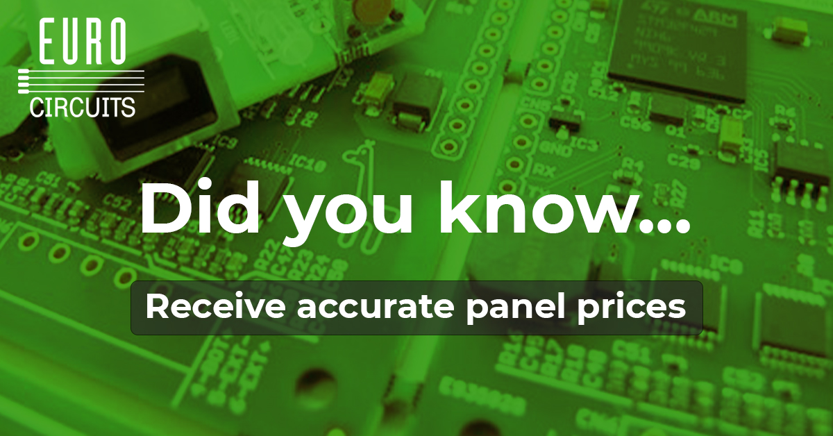 Receive accurate panel prices 