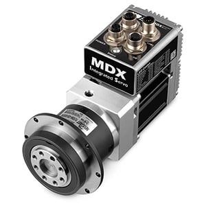 MDX gentegreerde servomotor