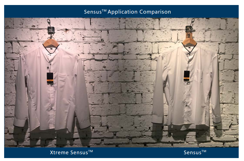 Sensus and Xtreme Sensus make whites crisper and to render more vivid and saturated colors