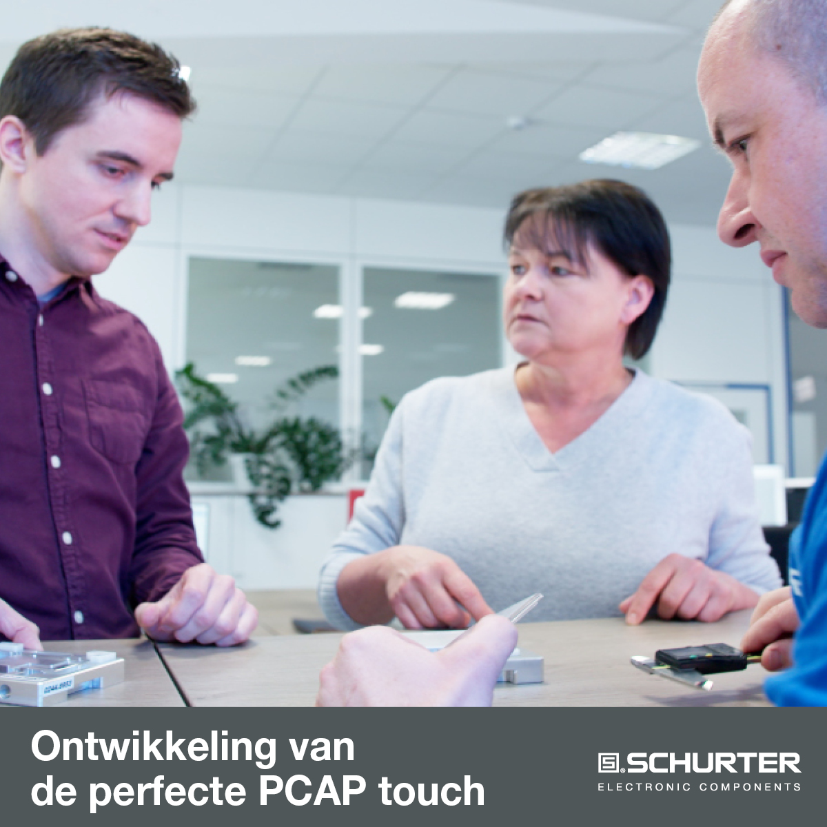 Ontwikkeling van de perfecte PCAP touch