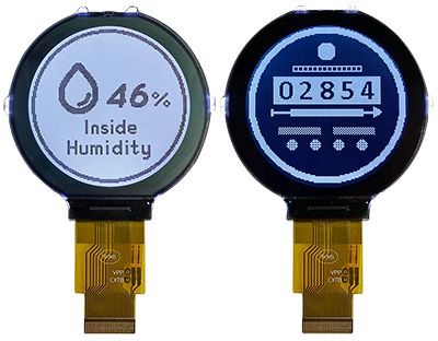 Circular COG LCD Display Module