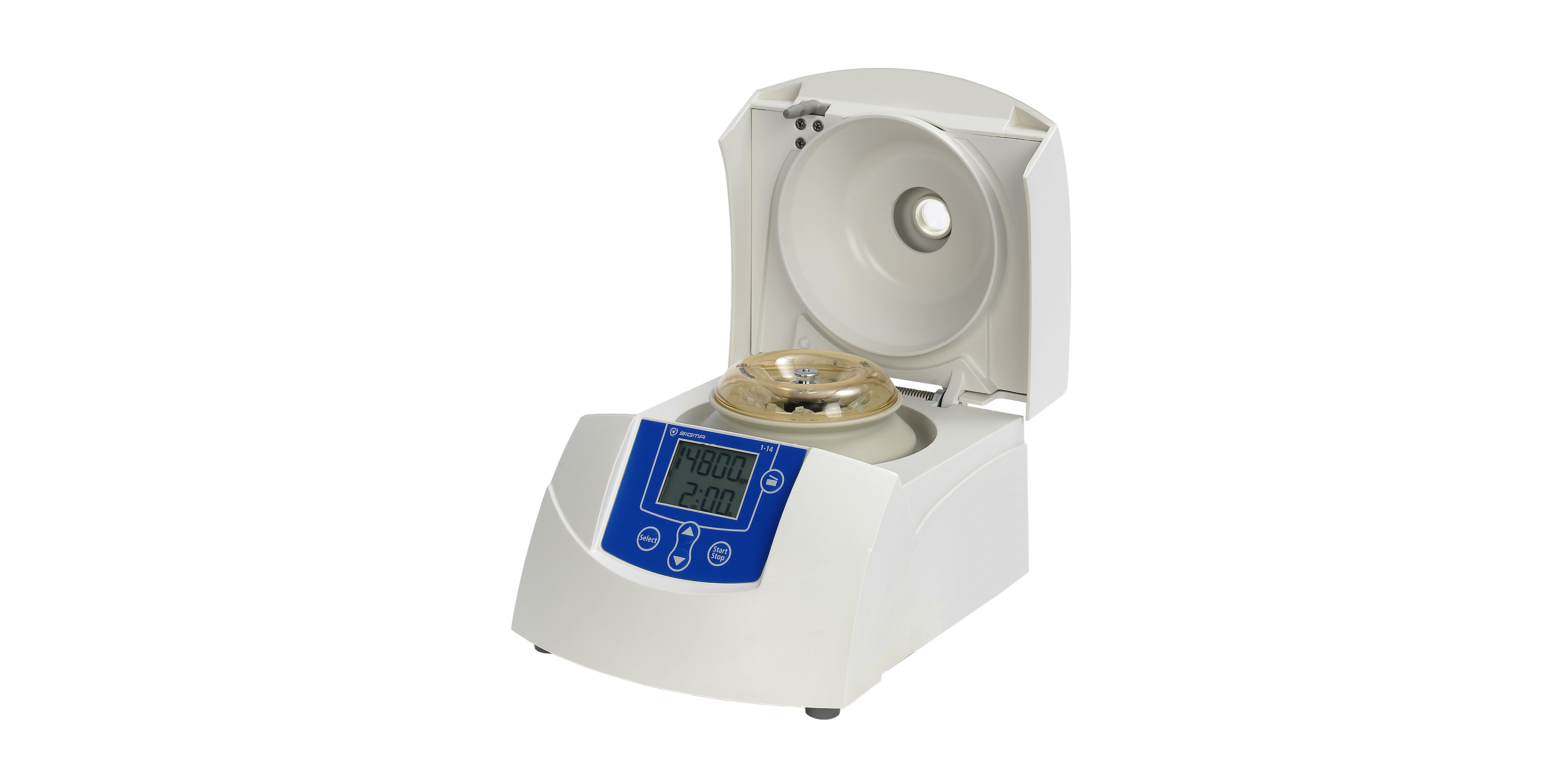 Microcentrifuge met slimme rotor