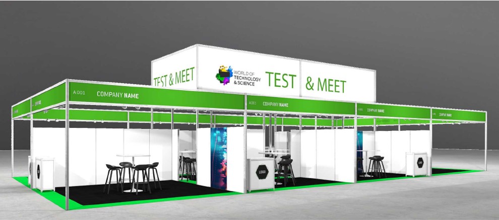 Test & Meet paviljoen; het trefpunt voor test- en meet uitdagingen